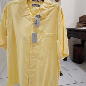 Daniel Cremieux Signature Collection SS Button Up Shirt Large NWT